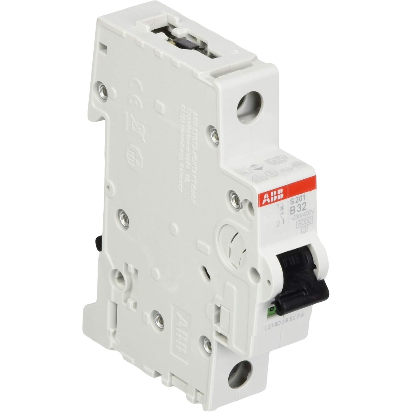 ABB S201-B32 Leitungsschutzschalter 32A 6kA 1-polig