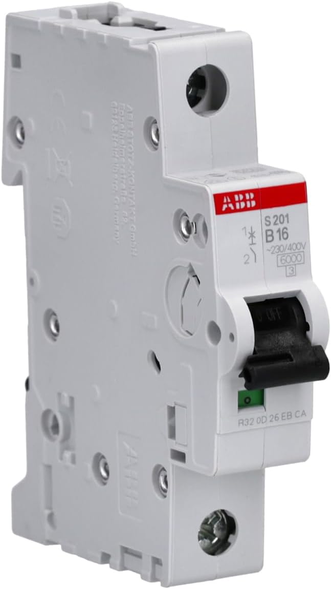 ABB S201-B16 Leitungsschutzschalter 16A 6kA 1-polig