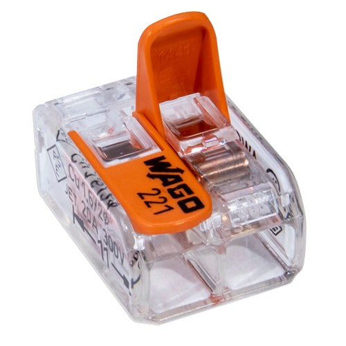 WAGO 221-412 | 2-Polig | max. 4mm² Hebelklemmen