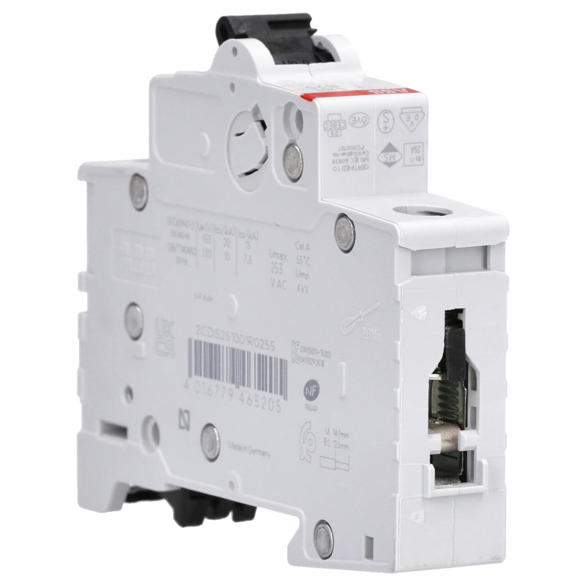 ABB S201-B25 Leitungsschutzschalter 25A 6kA 1-polig