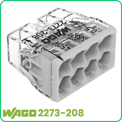 WAGO 2273-208 | 8-polig | max. 2,5mm² Verbindungsklemmen