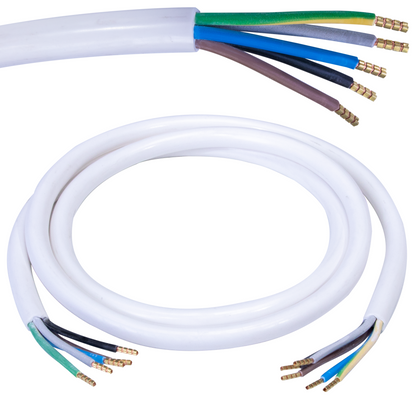 Herdanschlusskabel H05VV-F 5x2,5mm² | 5G2,5 400V | 1,5m - 5m