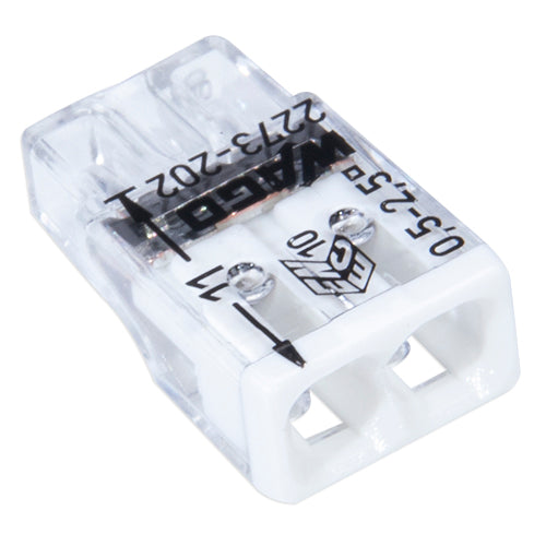 WAGO 2273-202 | 2-polig | max. 2,5mm² Verbindungsklemmen