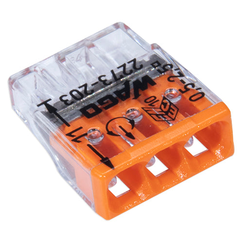 WAGO 2273-203 | 3-polig | max. 2,5mm² Verbindungsklemmen