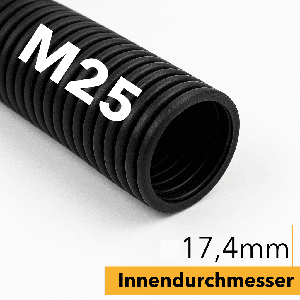 Leerrohr M25 | 5m - 100m
