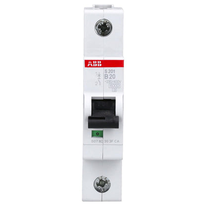 ABB S201-B20 Leitungsschutzschalter 20A 6kA 1-polig