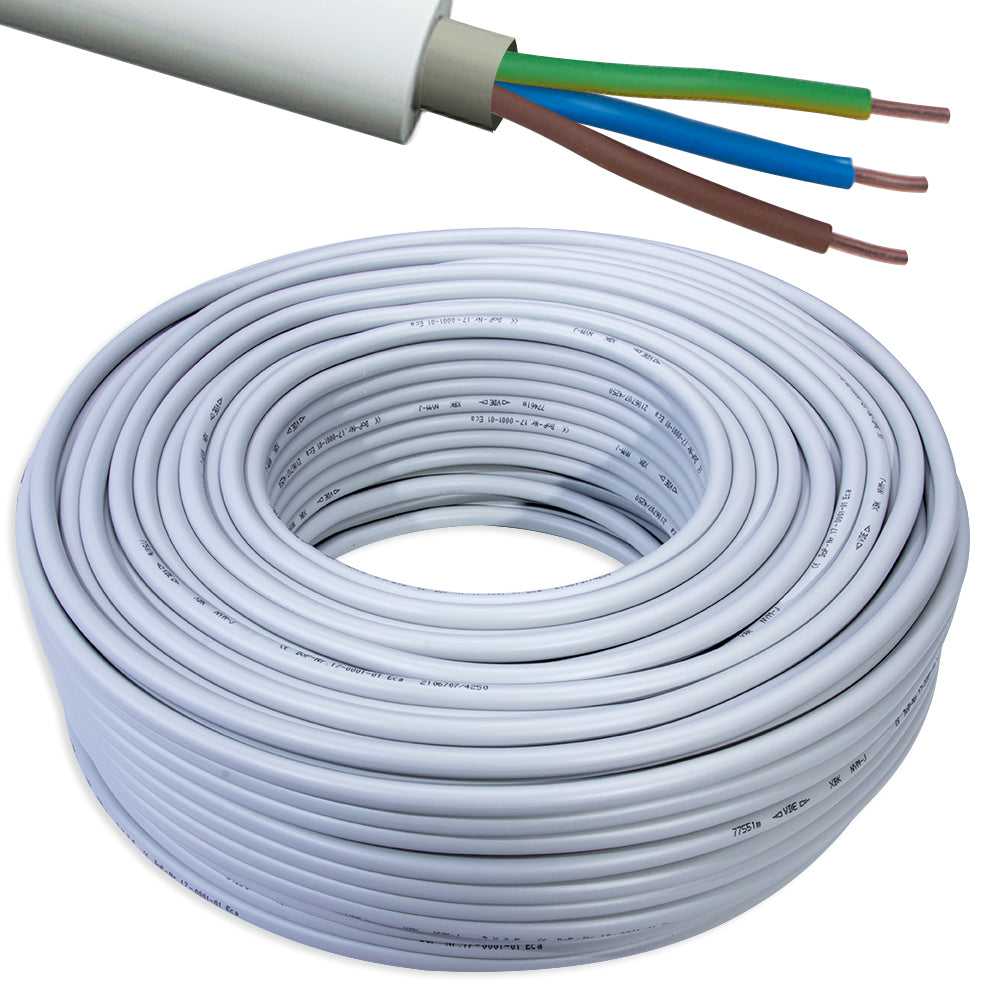 NYM-J Kabel 3x1,5mm² | 5-100m