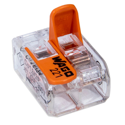 WAGO 221-412 | 2-Polig | max. 4mm² Hebelklemmen