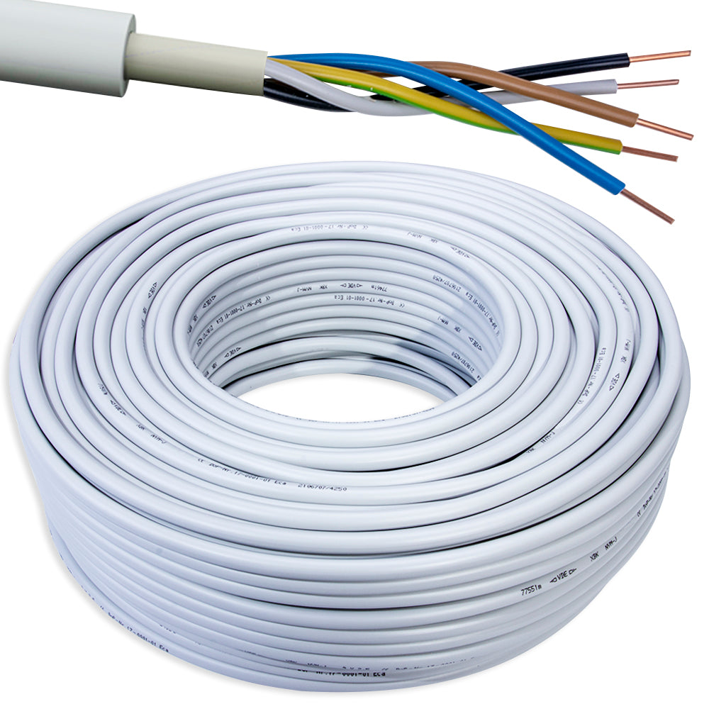 NYM-J Kabel 5x2,5mm² | 5-100m