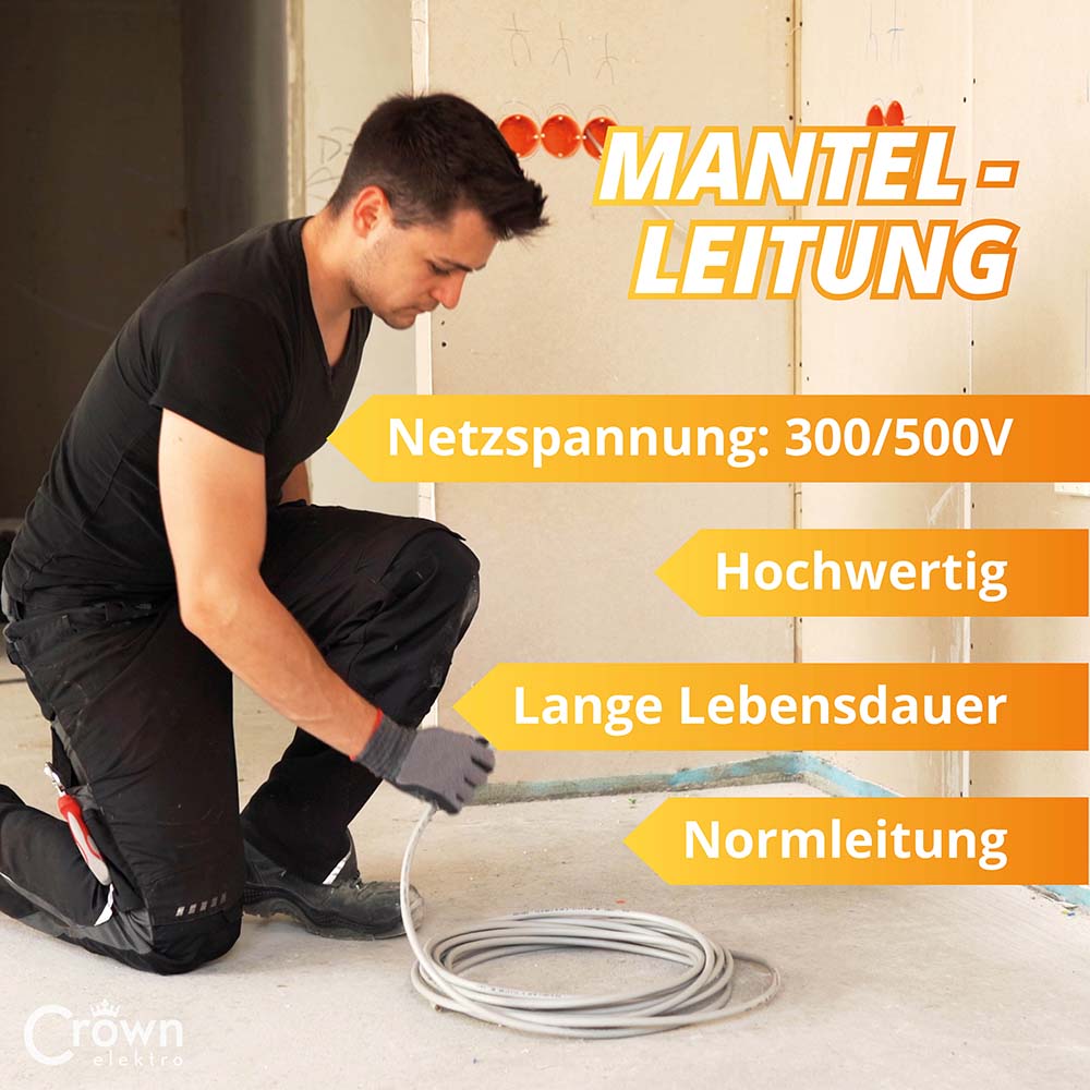 NYM-J Kabel 5x6mm² | 1-50m