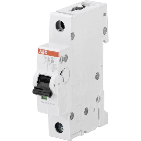 ABB S201-B10 Leitungsschutzschalter 10A 6kA 1-polig